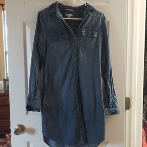 Merona Denim long sleeve dress
